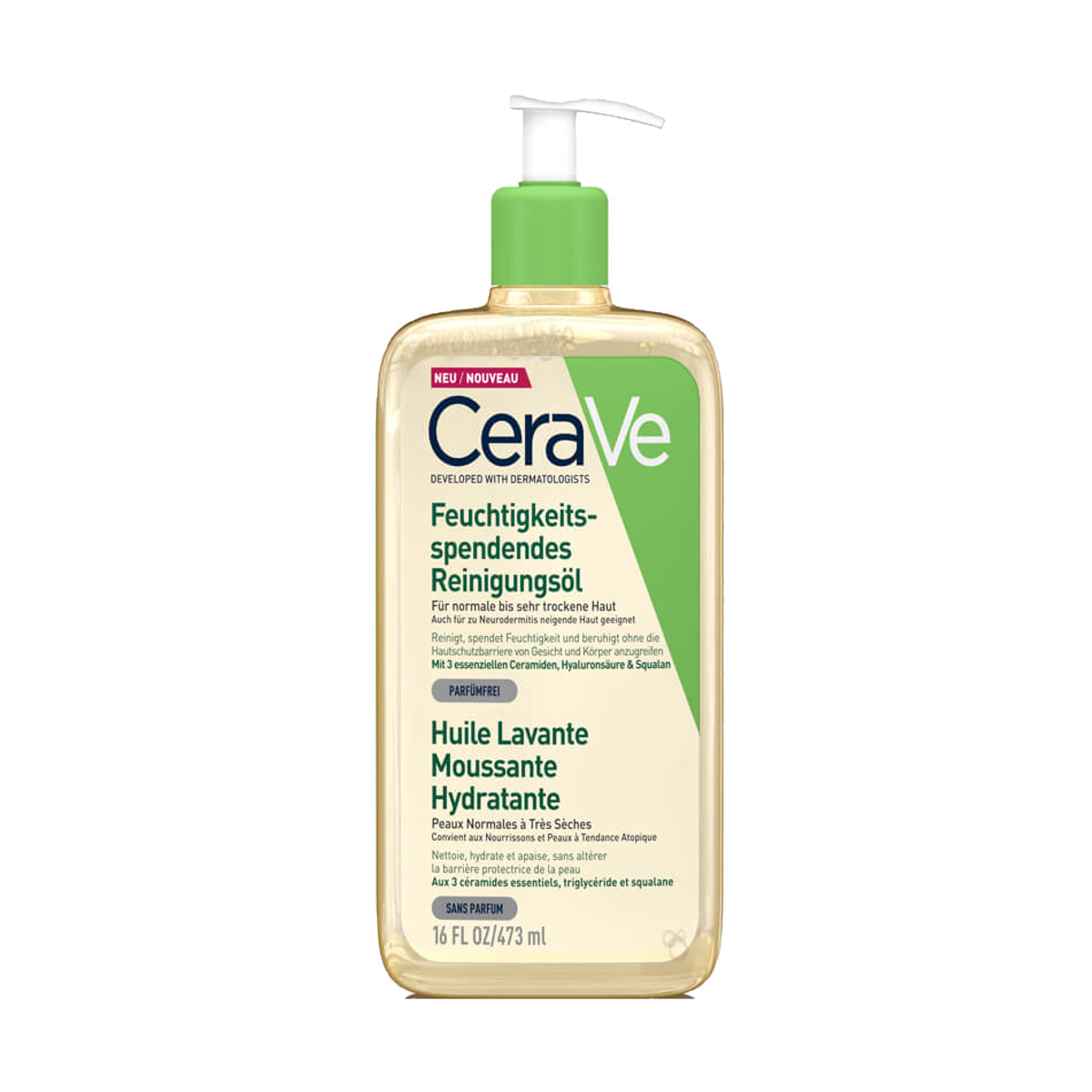 CeraVe Feuchtigkeitsspendendes Reinigungsöl 473 ml