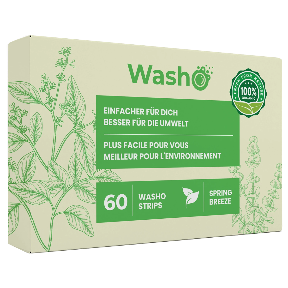 Washo Waschstreifen Summer Breeze Box 60 Stück