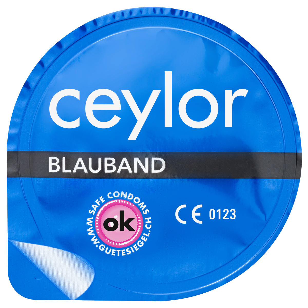 Ceylor Blauband Präservativ mit Reservoir 6 Stück