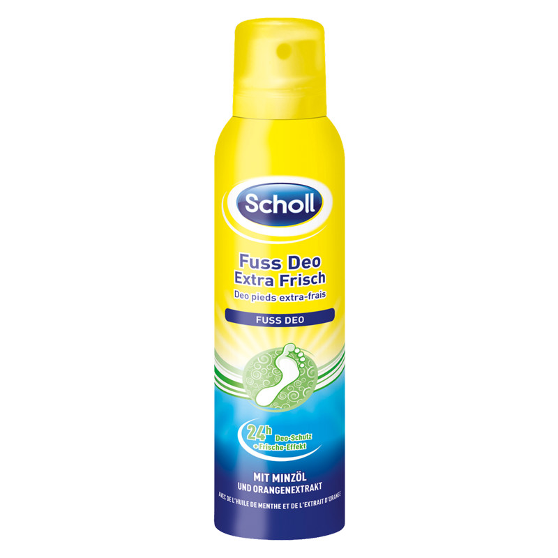 Scholl Fuss Deo Extra Frisch Aerosol Spray 150 ml