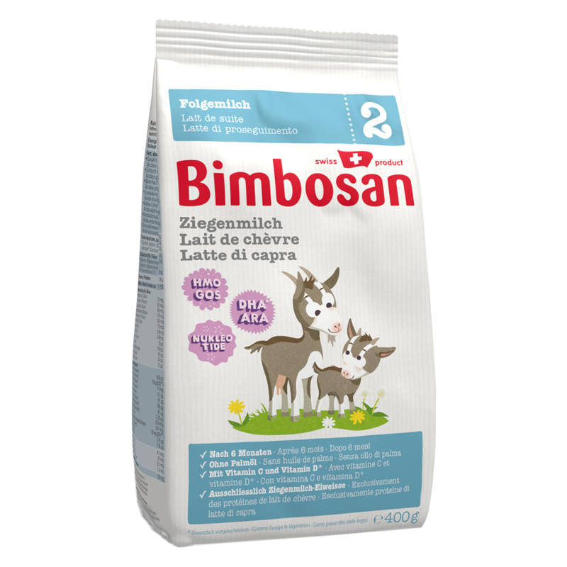 Bimbosan Ziegenmilch 2 Folge refill Beutel 400 g