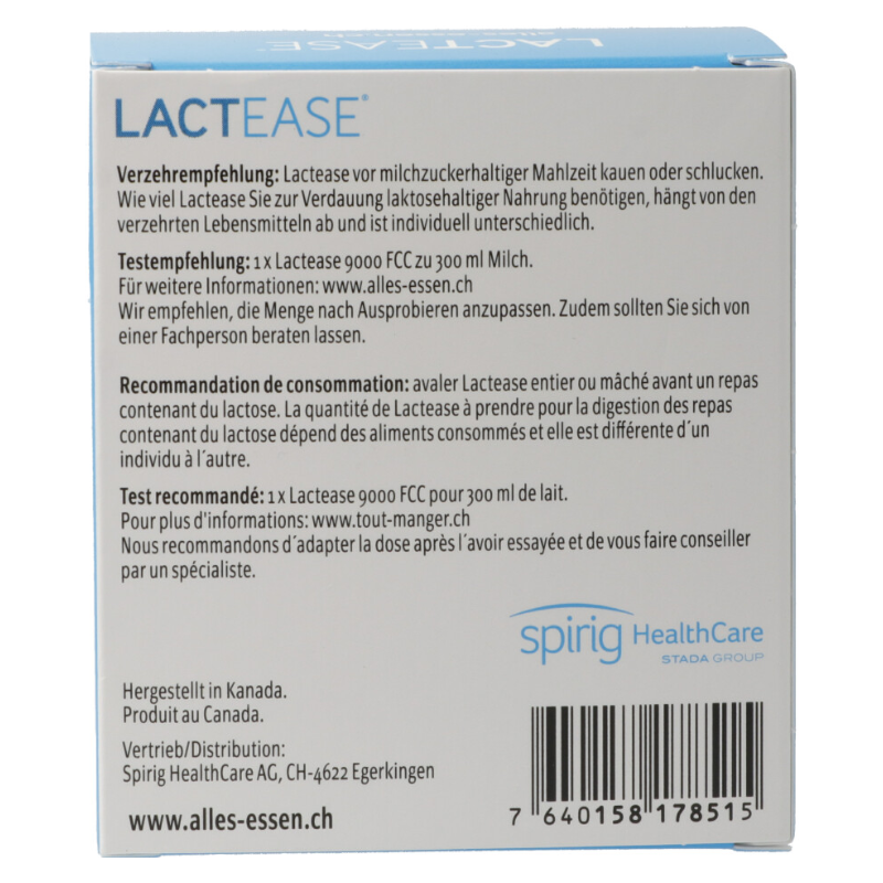 LACTEASE 9000 FCC Kautabletten 40 Stück