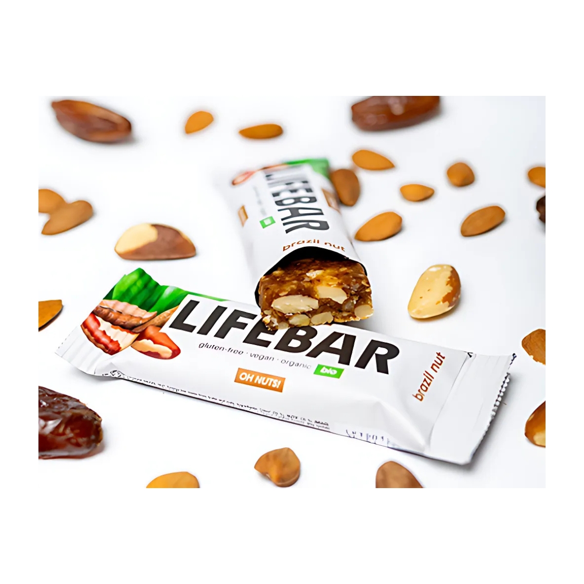 Lifefood Bio Lifebar Brazil Nut Energieriegel 40g