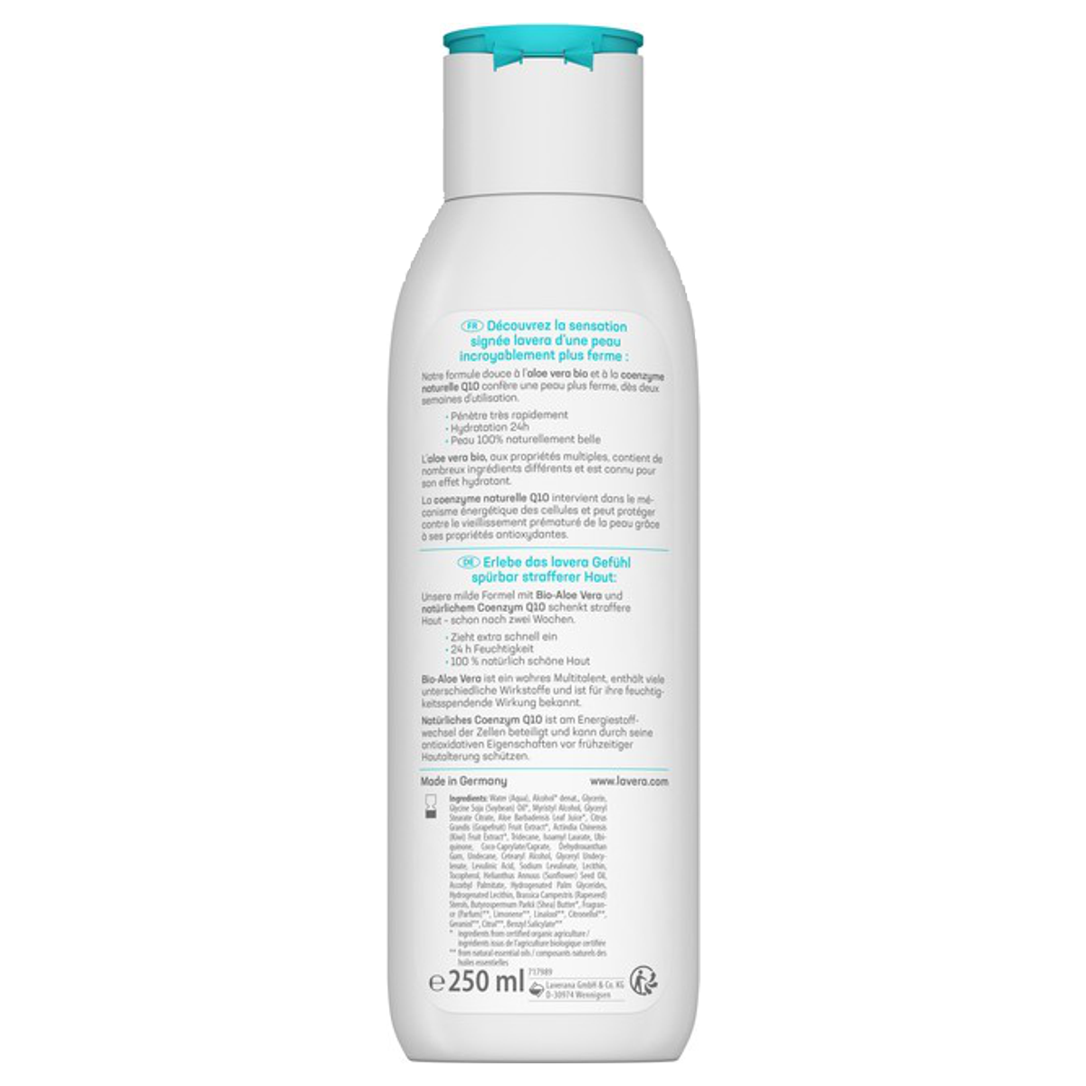 Lavera Basis sensitiv Bodylotion straffend Q10 Aloe 250 ml