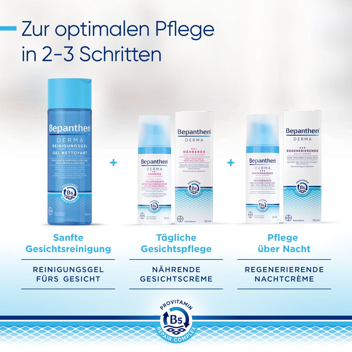 Bepanthen Derma Reinigungsgel fürs Gesicht 200 ml