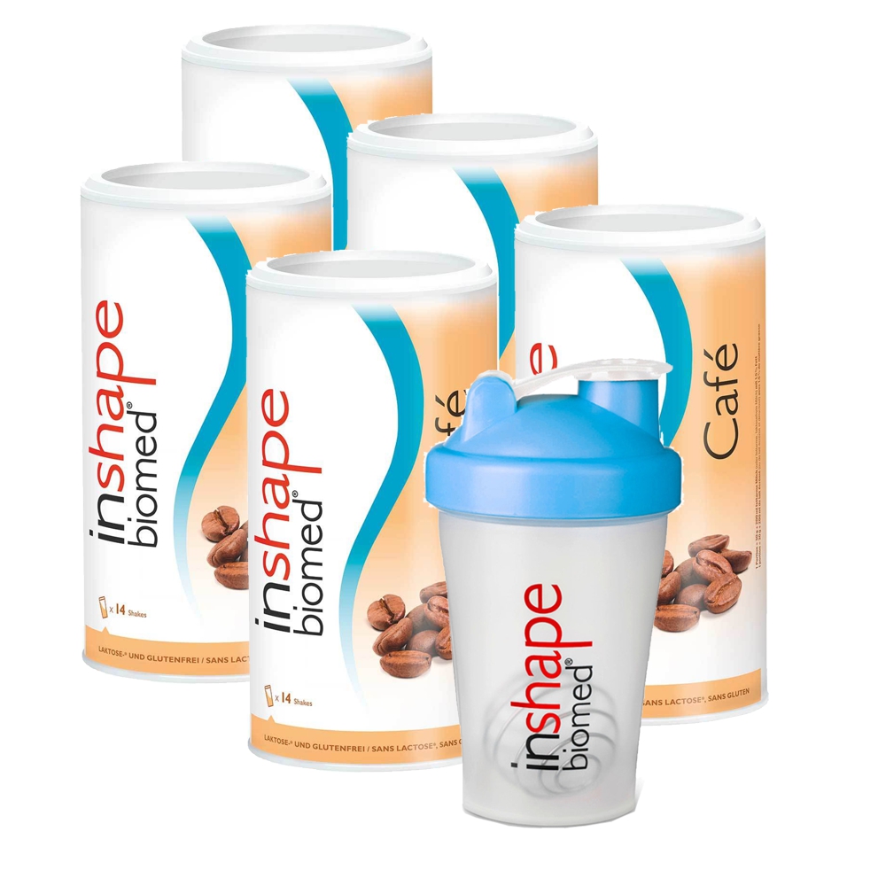 INSHAPE Biomed Pulver Café 5x 420 g