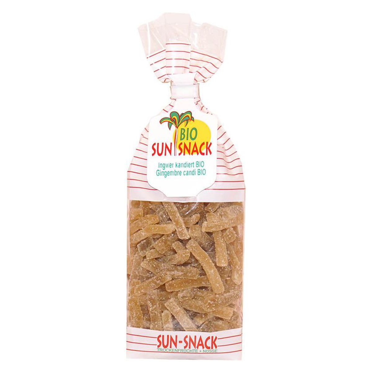 Sun Snack Bio Ingwer kandiert Beutel 200 g