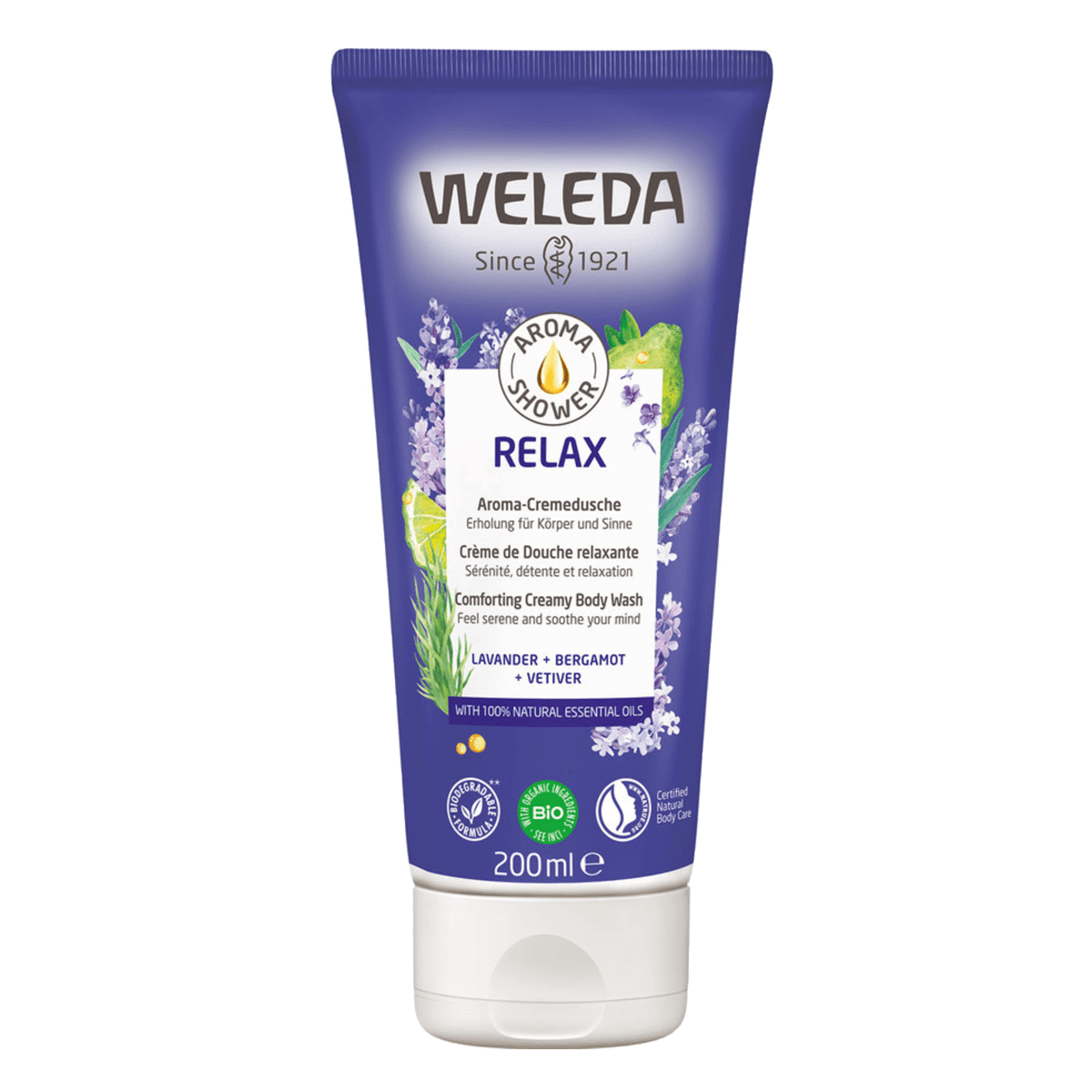 Weleda Aroma Shower Relax Tube 200 ml