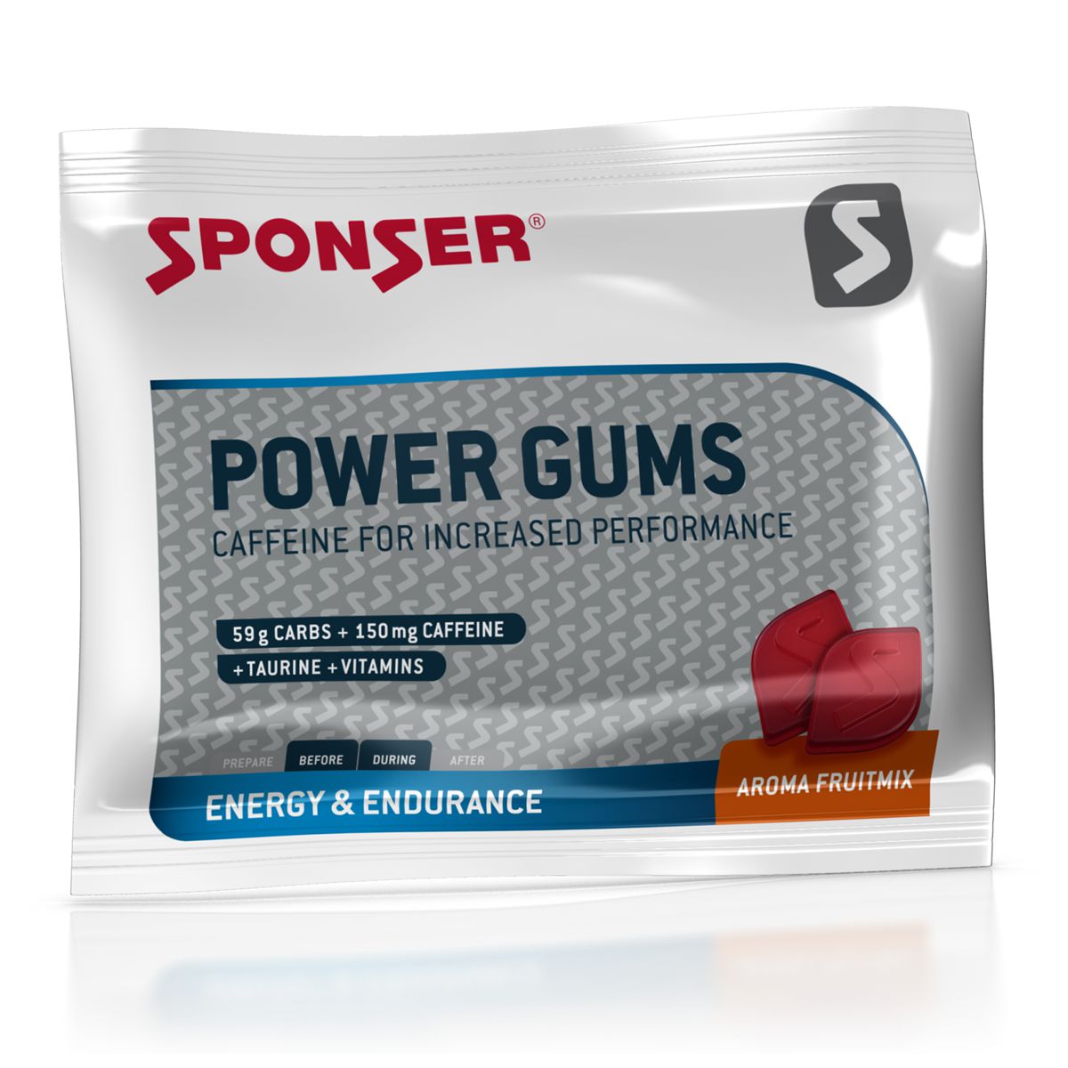 SPONSER Power Gums BCAA Cola Beutel 75 g