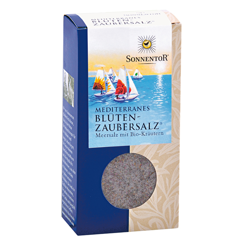 SONNENTOR Mediterranes Blüten Zaubersalz 120 g