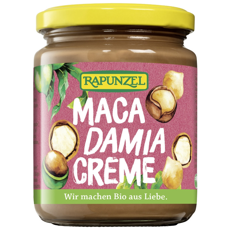 Rapunzel Macadamia Creme Glas 250 g