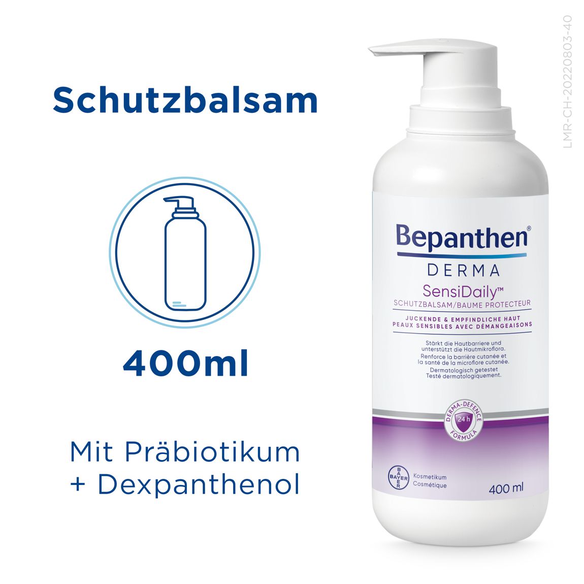 Bepanthen Derma SensiDaily Schutzbalsam 400 ml