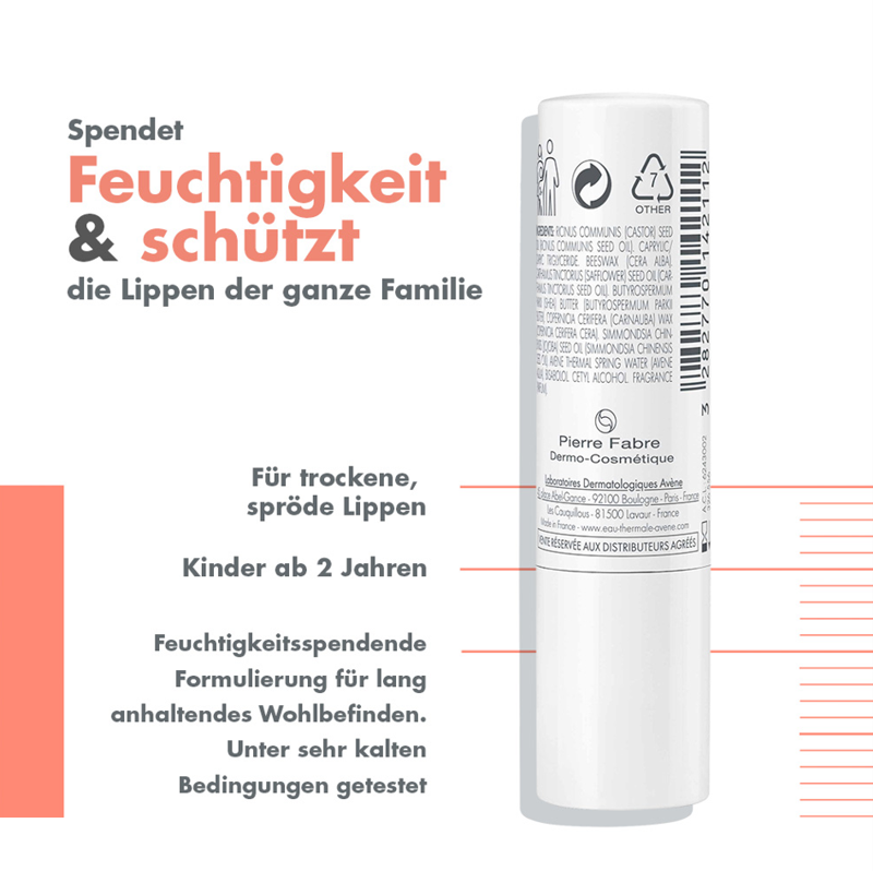 Avène Cold Cream Nutrition Lippenpflegestift 4 g