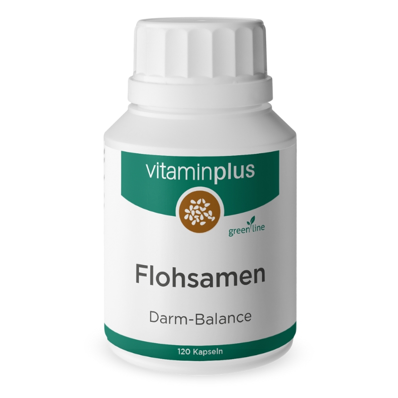 Vitaminplus Flohsamenschalen Kapseln 120 Stück