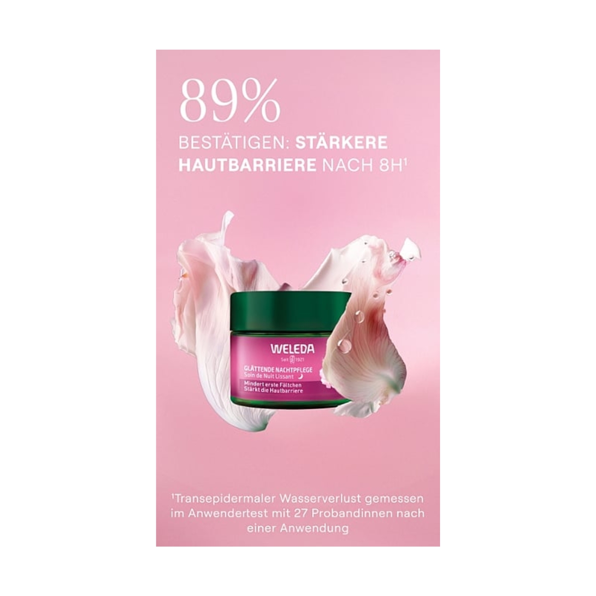 Weleda Nachtpflege glättend Wildrose & Weisser Tee 40 ml