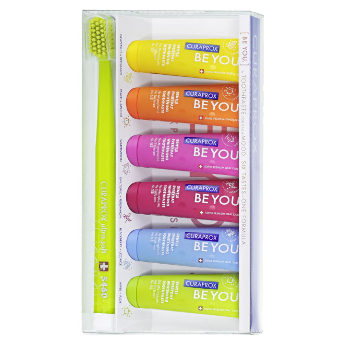 Curaprox Be you Six-taste-pack 10 ml