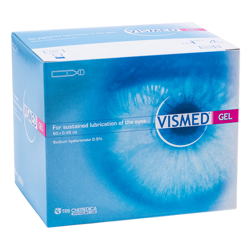 VISMED Gel 3 mg/ml Hydrogel 60 Monodosen 0.45 ml