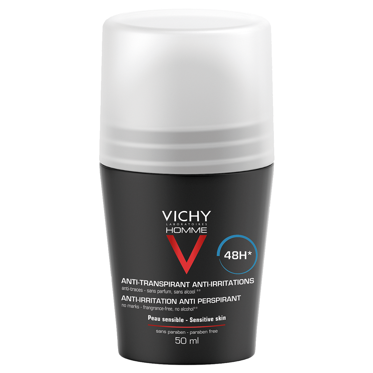 Vichy Homme Deo 48h empfindliche Haut Roll-on 50 ml