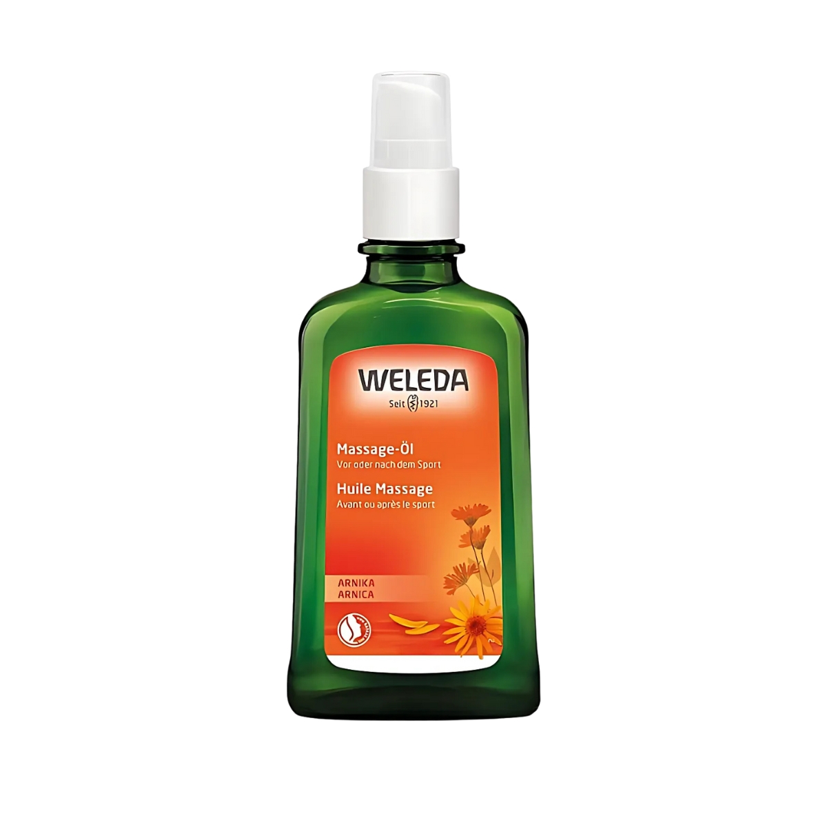 Weleda Arnika Massage-Öl Glasflasche 100 ml