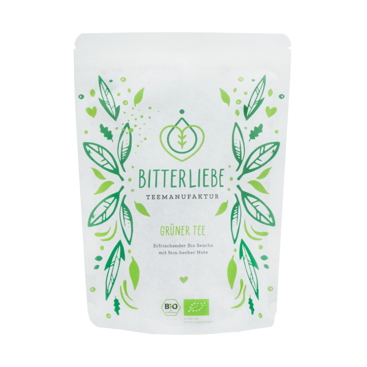 Bitterliebe Tee Grüner Sencha 150 g