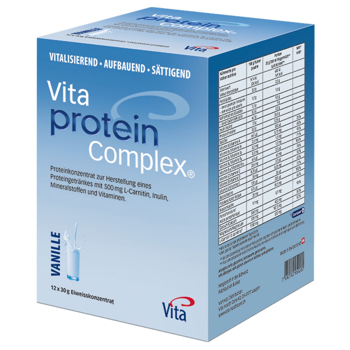 Vita Protein Complex Pulver 12 Beutel