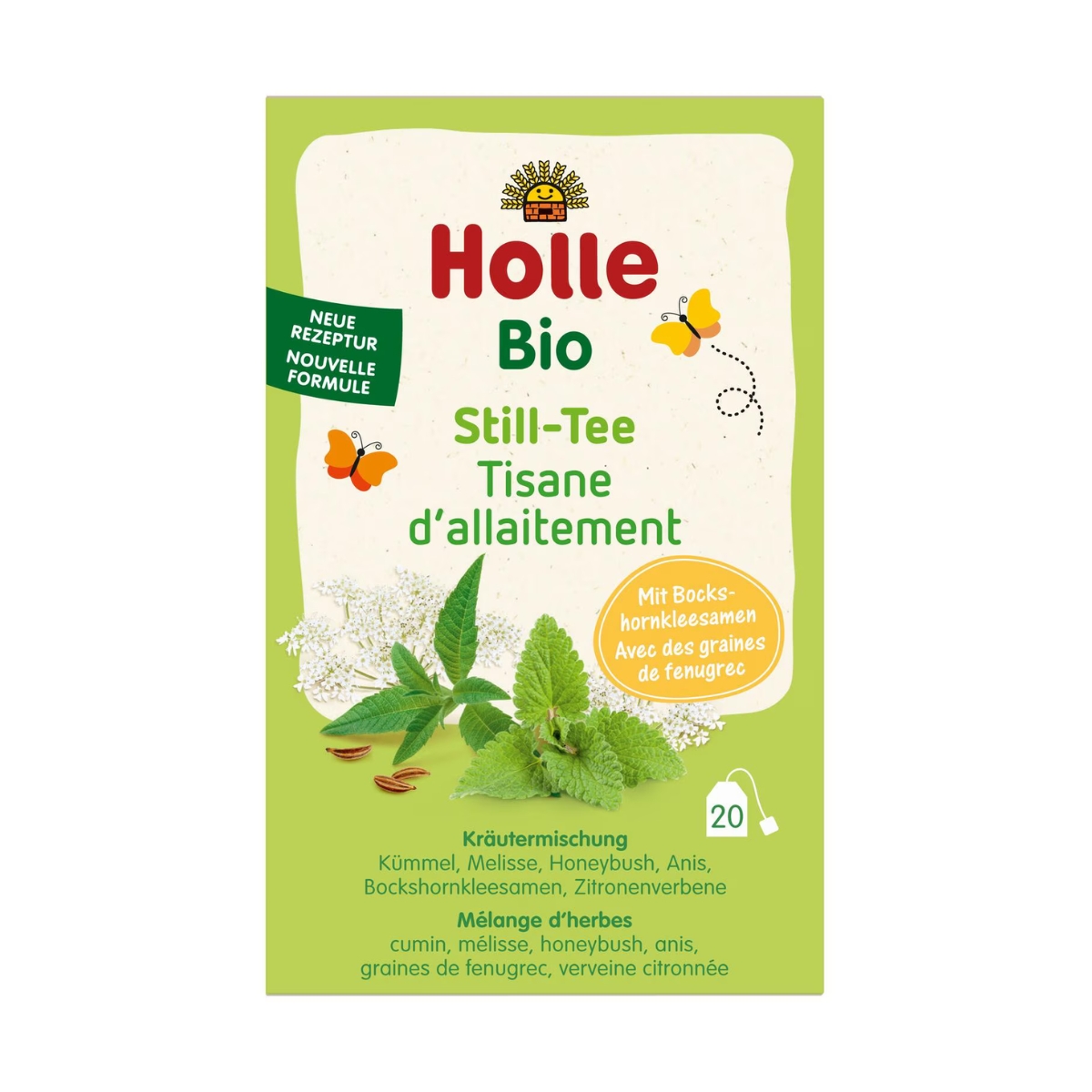 Holle Still Tee Bio neu 20 Btl 1.5 g