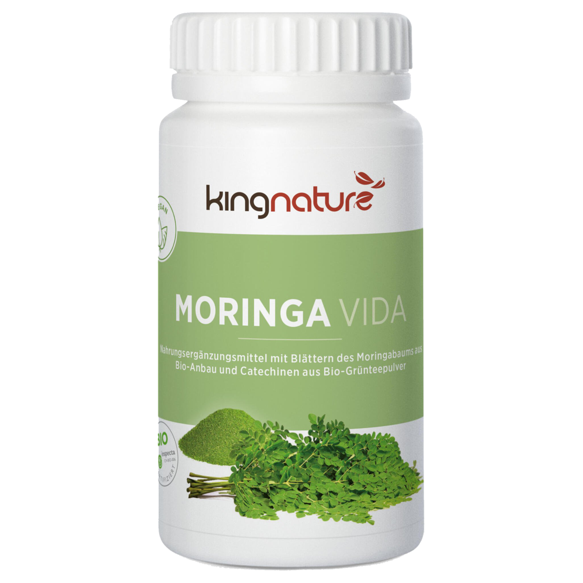 Kingnature Moringa Vida Kapseln 72 Stück