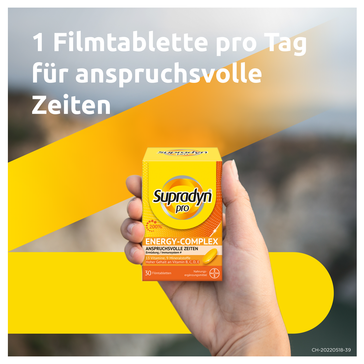 Supradyn pro energy-complex Filmtabletten Dose 30 Stück