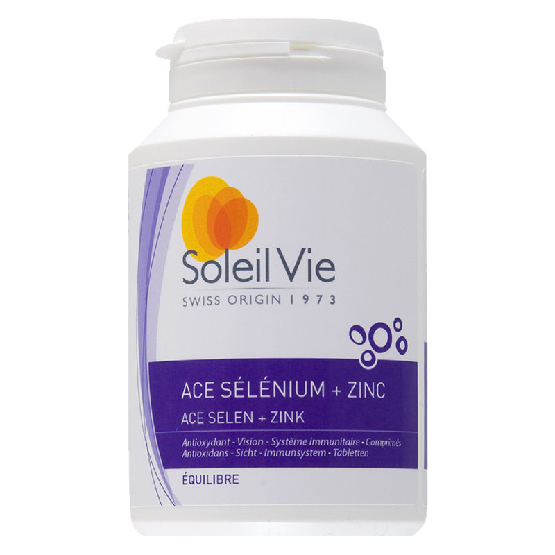 Soleil Vie ACE Selen + Zinc Tabletten 500 mg 100 Stück