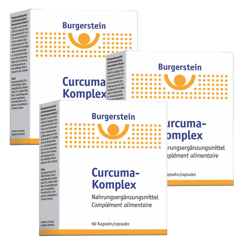 Burgerstein Curcuma-Komplex Kapseln Blister 3x 60 Stück