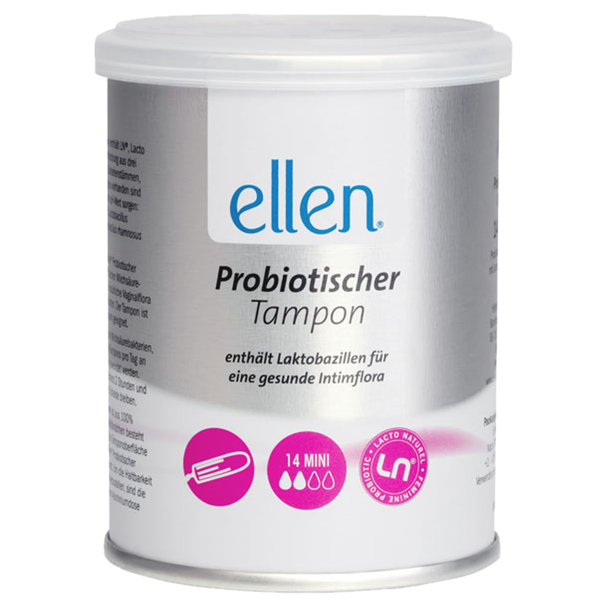 Ellen mini Probiotic Tampon 14 Stück