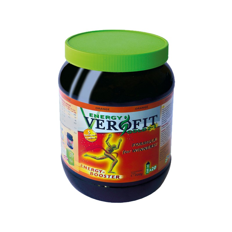 VEROFIT Energy Gold 2+1 Orange Dose 900 g