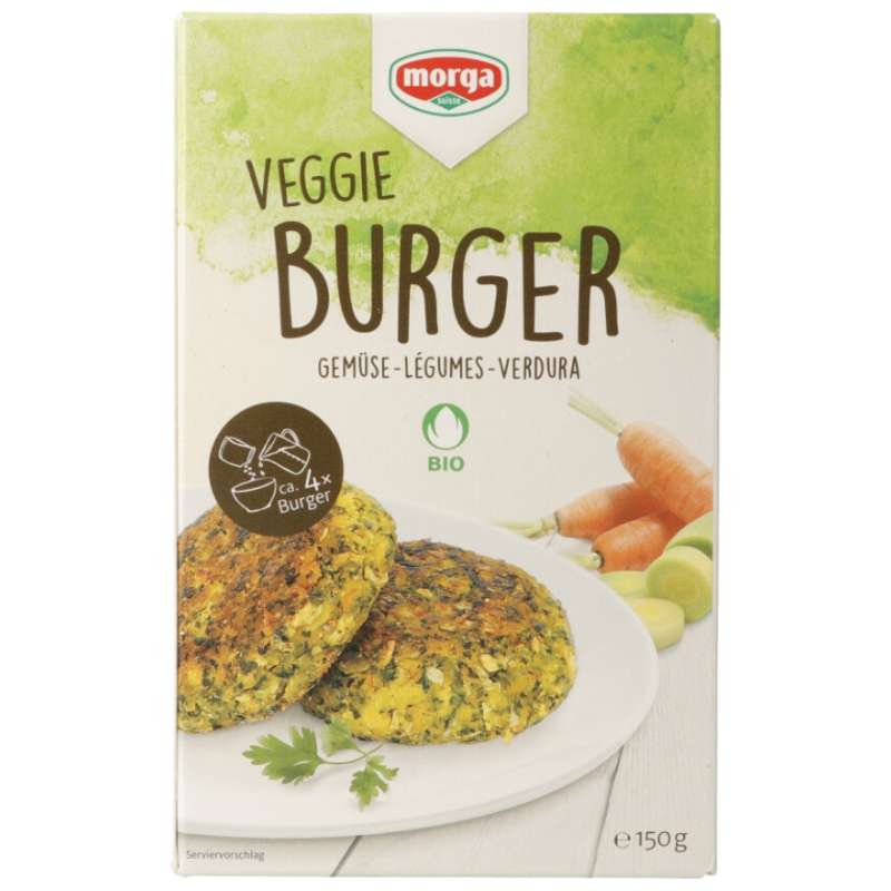 MORGA Gemüseburger Bio Knospe 150 g