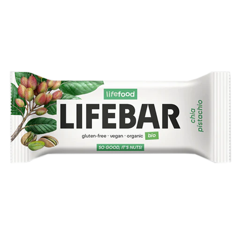 Lifefood Bio Lifebar Chia Pistachio Riegel 40 g