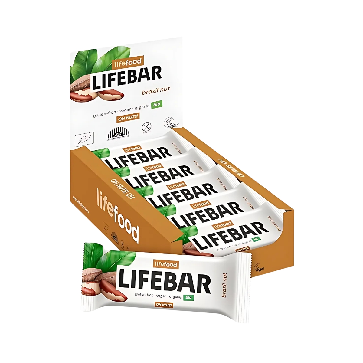 Lifefood Bio Lifebar Brazil Nut Energieriegel 47 g