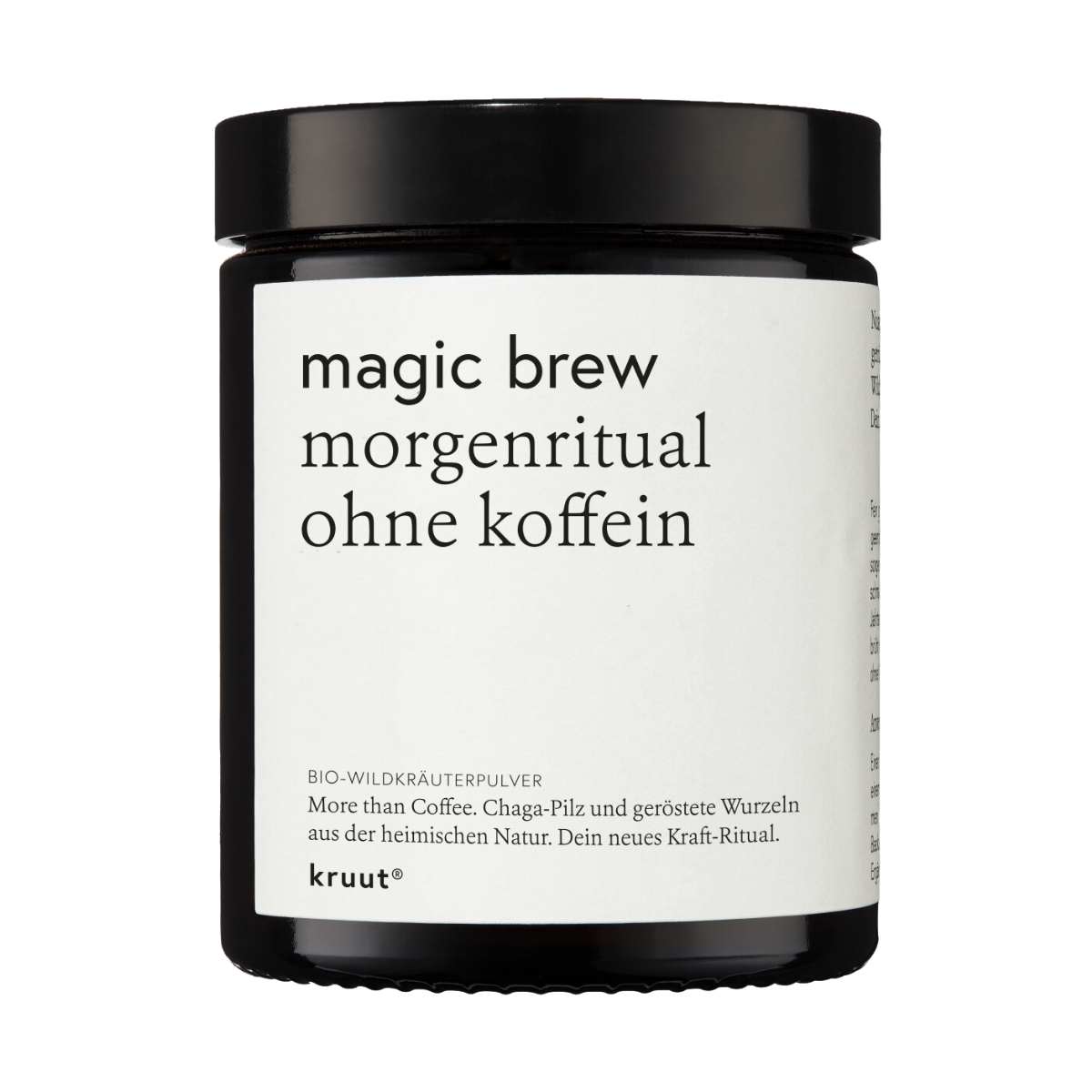 kruut Wildkräuterpulver Magic Brew (Wilder Kaffee) 75 g