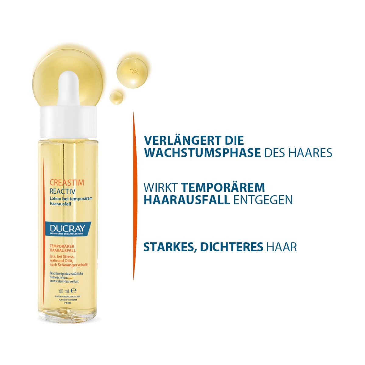 Ducray Creastim Reactiv Lotion Haarausfall 60 ml