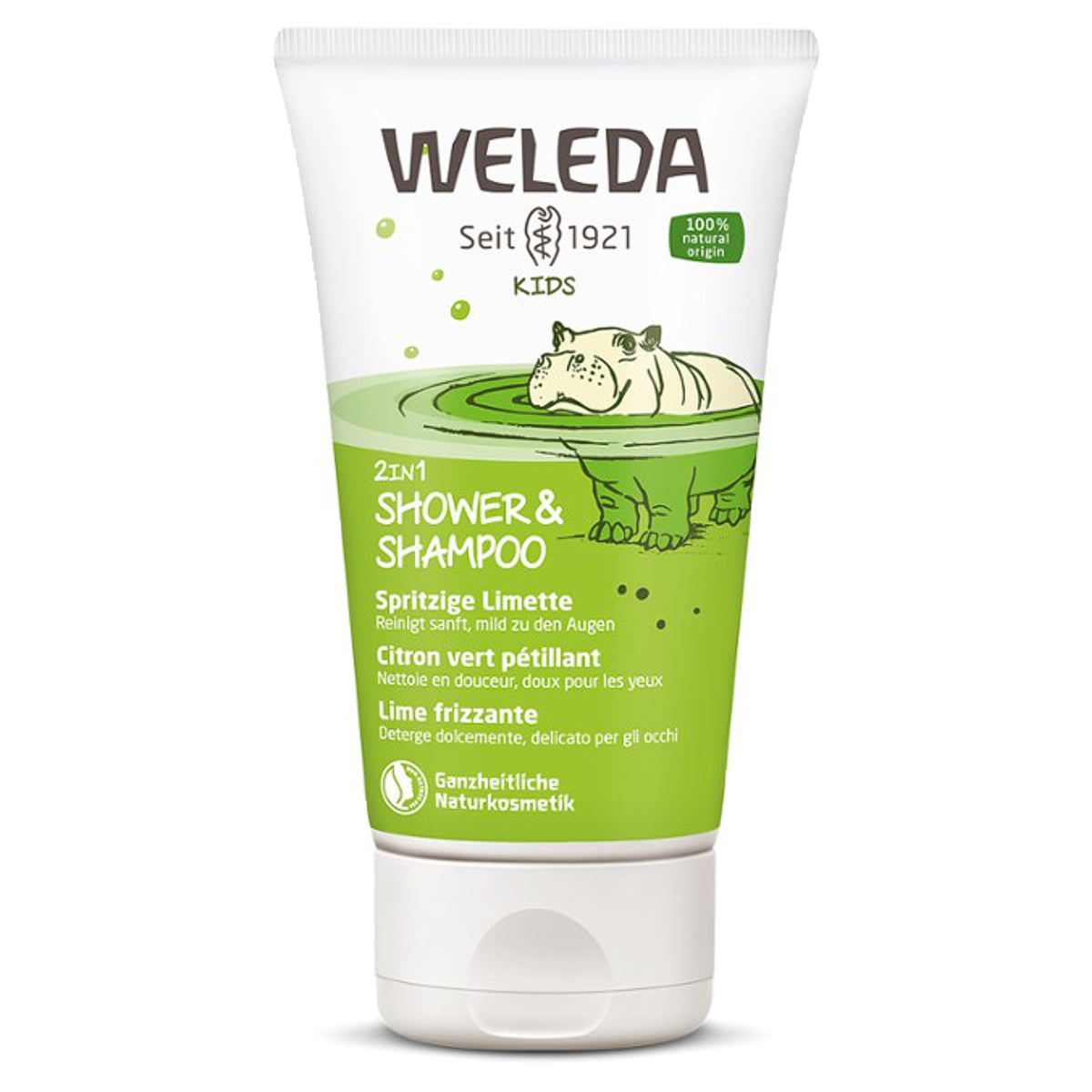 Weleda Kids 2in1 Shower & Shampoo Spritzige Limette 150 ml