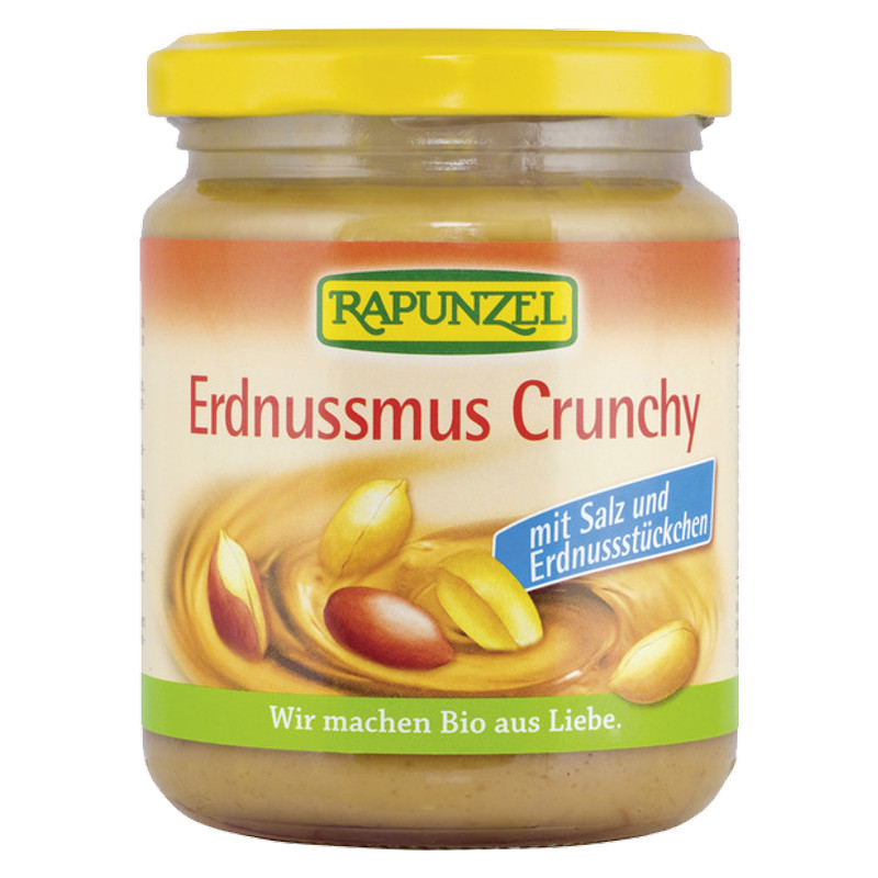 Rapunzel Erdnussmus Crunchy mit Salz 250 g