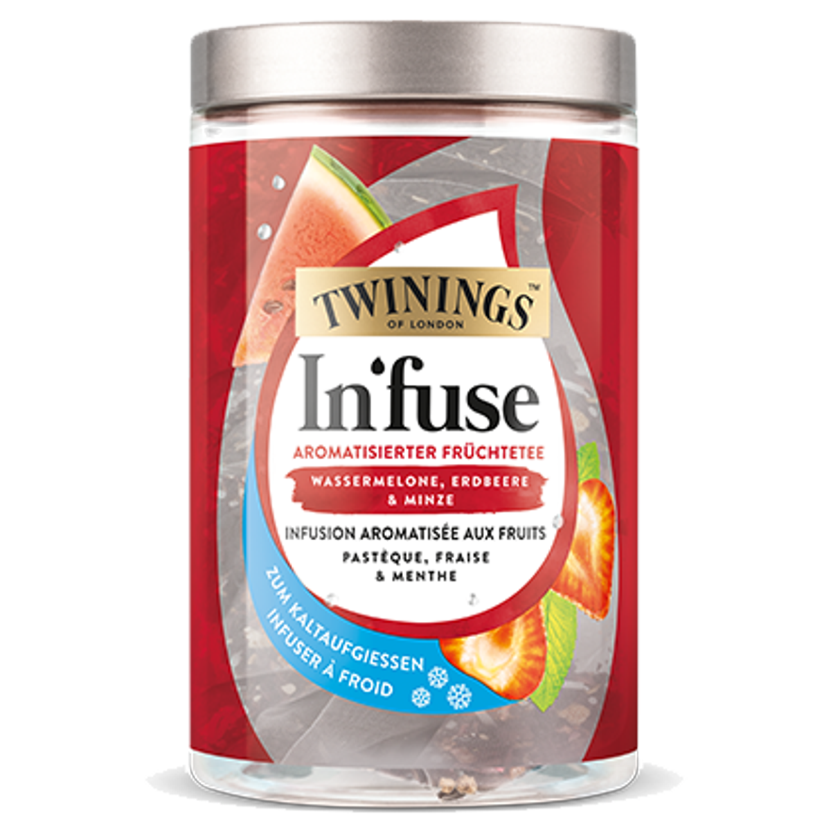 Twinings Infuse Wassermelone Erdbeere Minze 12 Beutel 2.5 g