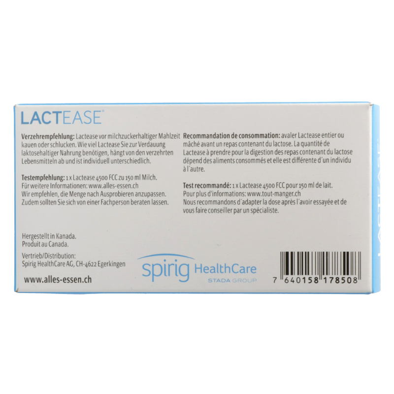 LACTEASE 4500 FCC Kautabletten 40 Stück