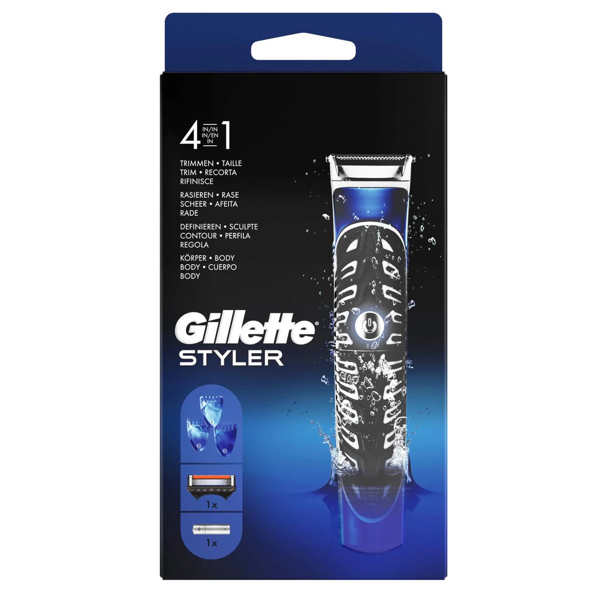 GILLETTE ProGlide Styler Rasierapparat 1 Klinge