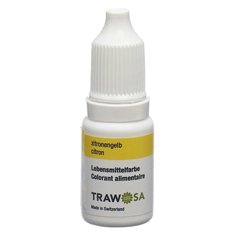 TRAWOSA Lebensmittelfarbstoff zitronengelb 10 ml