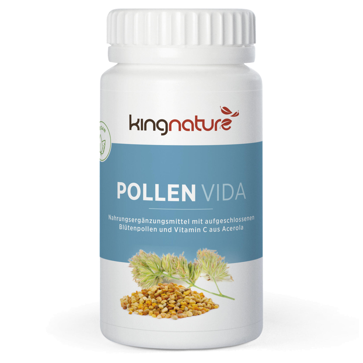 Kingnature Pollen Vida Kapseln 90 Stück