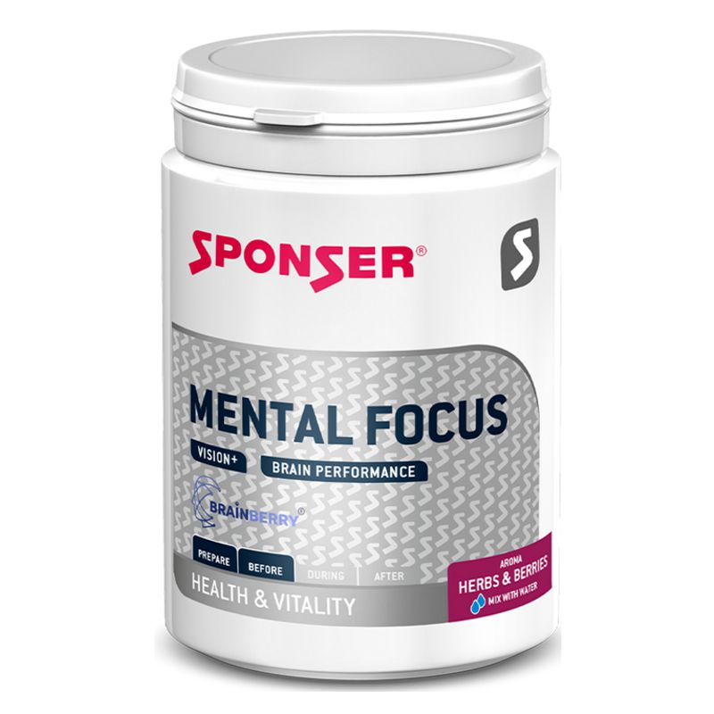 Sponser Mental Focus Kräuter & Beeren Pulver 150 g