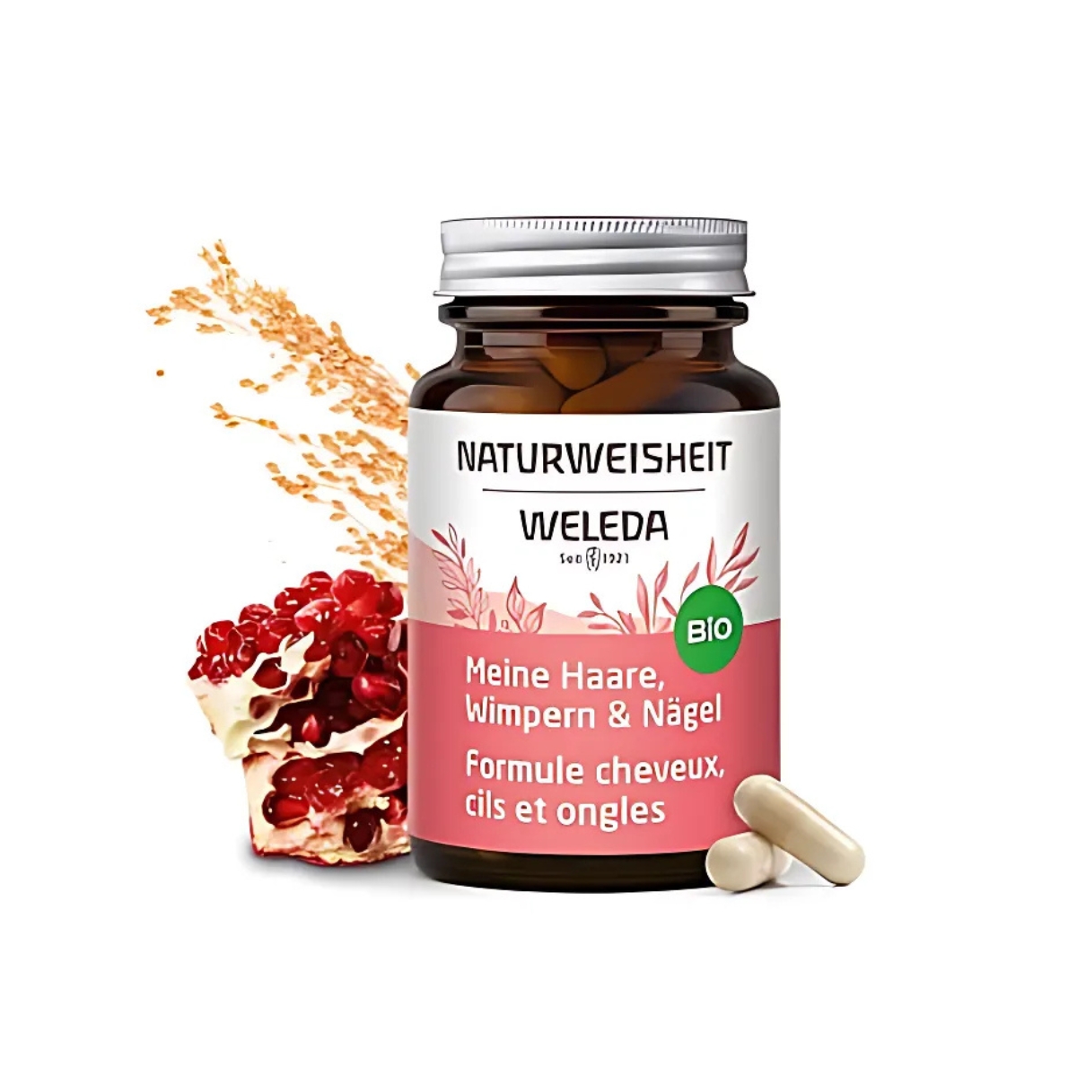 Weleda Naturweisheit Haare Wimpern & Nägel  2 x 46 Stück