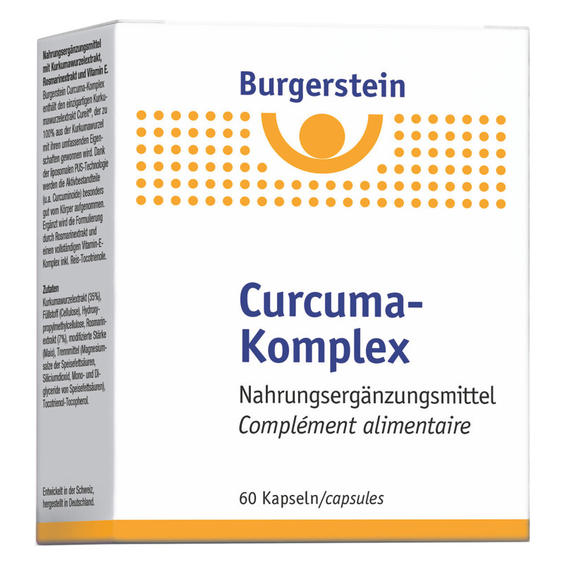 Burgerstein Curcuma-Komplex Kapseln Blister 60 Stück