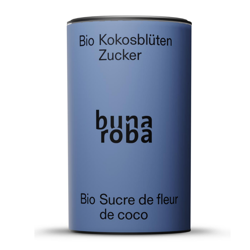 Bunaroba Kokosblüten Zucker Dose 450 g