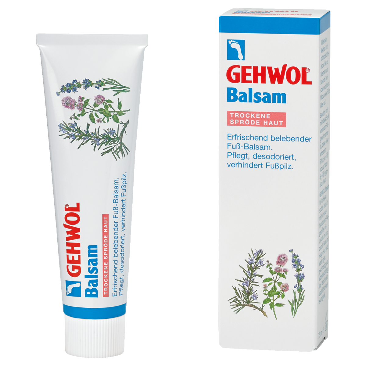 Gehwol Balsam trockene Haut Tube 75 ml