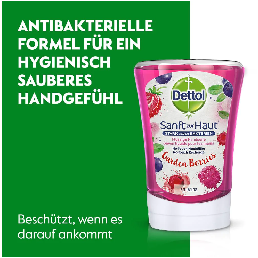 DETTOL No-Touch Handseife Nachfüllung Gardenberries 250 ml